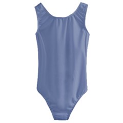 Cool Grey Kids  Cut-out Back One Piece Swimsuit by FabChoice