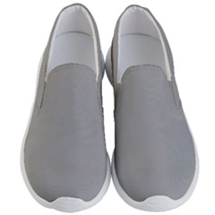 Drizzle Grey Men s Lightweight Slip Ons by FabChoice