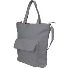 Drizzle Grey Shoulder Tote Bag by FabChoice