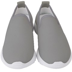 Drizzle Grey Kids  Slip On Sneakers by FabChoice