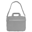 Drizzle Grey MacBook Pro Shoulder Laptop Bag (Large) View1