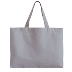 Glacier Grey Zipper Mini Tote Bag by FabChoice