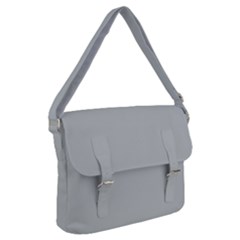 Glacier Grey Buckle Messenger Bag by FabChoice