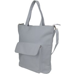 Glacier Grey Shoulder Tote Bag by FabChoice