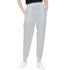 Glacier Grey Tapered Pants by FabChoice