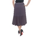 Graphite Grey Midi Mermaid Skirt View2