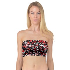 Patterntachesrougeblancnoir75 Bandeau Top