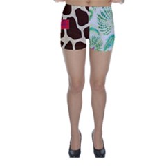 Palm Tree Skinny Shorts by tracikcollection