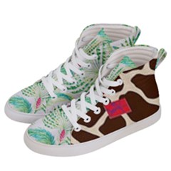 Palm Tree Men s Hi-top Skate Sneakers by tracikcollection