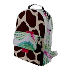 Palm Tree Flap Pocket Backpack (large) by tracikcollection