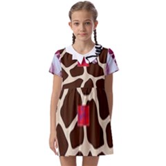 Spring / Summer 2021 Kids  Asymmetric Collar Dress