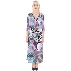 Hh F 5940 1463781439 Quarter Sleeve Wrap Maxi Dress by tracikcollection