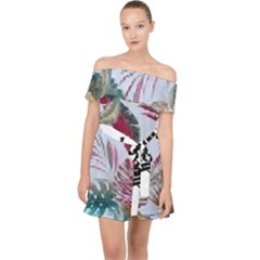 Hh F 5940 1463781439 Off Shoulder Chiffon Dress by tracikcollection