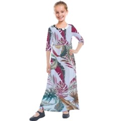 Hh F 5940 1463781439 Kids  Quarter Sleeve Maxi Dress by tracikcollection