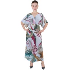 Hh F 5940 1463781439 V-neck Boho Style Maxi Dress by tracikcollection