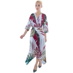 Hh F 5940 1463781439 Quarter Sleeve Wrap Front Maxi Dress by tracikcollection