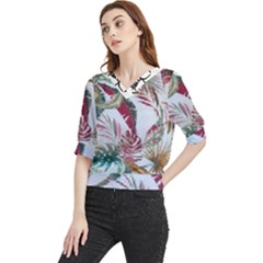 Spring/ Summer 2021 Quarter Sleeve Blouse