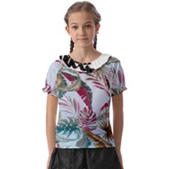 Spring/ Summer 2021 Kids  Frill Chiffon Blouse