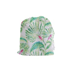  Palm Trees By Traci K Drawstring Pouch (medium) by tracikcollection