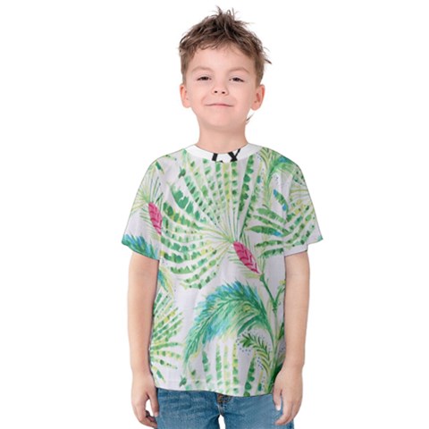  Palm Trees By Traci K Kids  Cotton Tee by tracikcollection