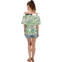  Palm Trees by Traci K Off Shoulder Short Sleeve Top View2