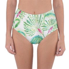  Palm Trees By Traci K Reversible High-waist Bikini Bottoms by tracikcollection