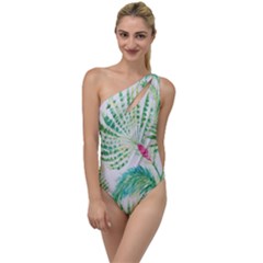  Palm Trees By Traci K To One Side Swimsuit by tracikcollection