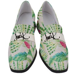  Palm Trees By Traci K Women s Chunky Heel Loafers by tracikcollection