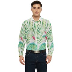  Palm Trees By Traci K Men s Long Sleeve Pocket Shirt 