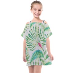  Palm Trees By Traci K Kids  One Piece Chiffon Dress by tracikcollection