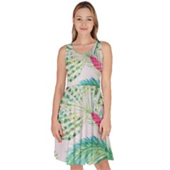  Palm Trees By Traci K Knee Length Skater Dress With Pockets