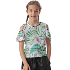  Palm Trees By Traci K Kids  Butterfly Cutout Tee