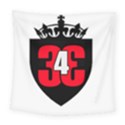 343 Logo Square Tapestry (Large) View1