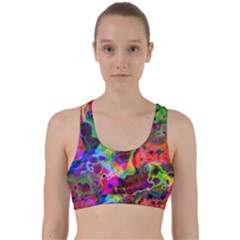 Electric Back Weave Sports Bra by JustToWear