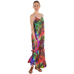 Electric Cami Maxi Ruffle Chiffon Dress by JustToWear