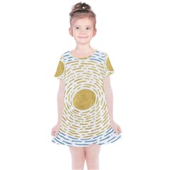 Sunshine Painting Kids  Simple Cotton Dress by goljakoff