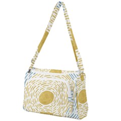 Sunshine Painting Front Pocket Crossbody Bag by goljakoff