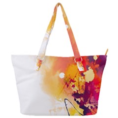 Autumn Paint Full Print Shoulder Bag by goljakoff