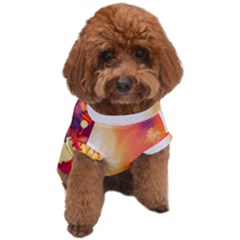 Autumn Paint Dog T-shirt by goljakoff