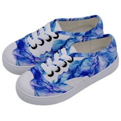 Blue Smoke Kids  Classic Low Top Sneakers by goljakoff