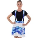 Blue smoke Velvet Suspender Skater Skirt View1