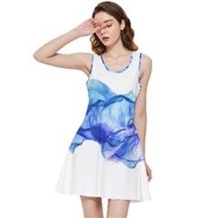 Blue Smoke Inside Out Racerback Dress