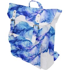 Blue Smoke Buckle Up Backpack by goljakoff