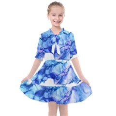 Blue Smoke Kids  All Frills Chiffon Dress by goljakoff