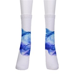 Blue Smoke Men s Crew Socks by goljakoff