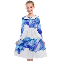 Blue Smoke Kids  Midi Sailor Dress by goljakoff