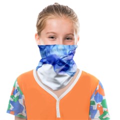 Blue Smoke Face Covering Bandana (kids) by goljakoff