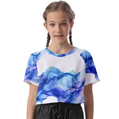 Blue Smoke Kids  Basic Tee by goljakoff