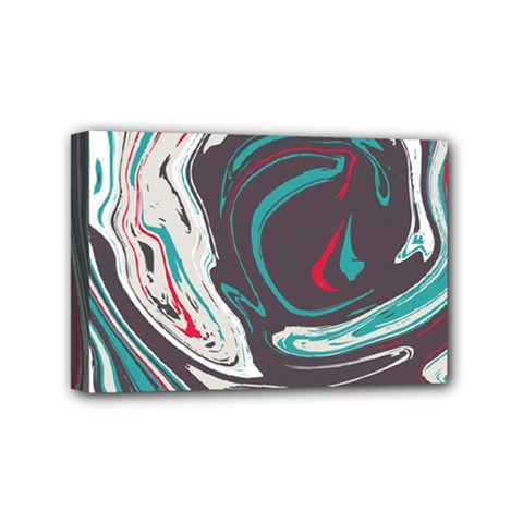 Vector Vivid Marble Pattern 1 Mini Canvas 6  X 4  (stretched) by goljakoff