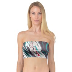 Vector Vivid Marble Pattern 1 Bandeau Top by goljakoff